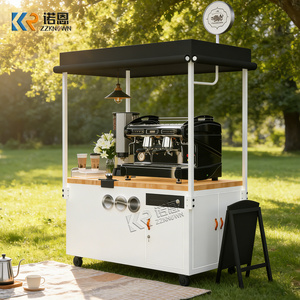 Carrito <span class=keywords><strong>de</strong></span> Comida Ambulante <span class=keywords><strong>con</strong></span> Hamburguesas y Café, Carrito <span class=keywords><strong>de</strong></span> Café <span class=keywords><strong>con</strong></span> Flores para Exteriores <span class=keywords><strong>con</strong></span> <span class=keywords><strong>Sombrilla</strong></span> - Product Image 6