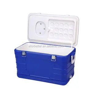 Portable Folding Multi-function Food Cooler Box, Large Capacity Commercial Cooler