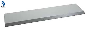 Couverture supérieure de boîtier Nsytj10030, en acier, 1000 mm de long x 315 mm de large x 42 mm de haut, gris, compatible avec les boîtiers 3D, série d'accessoires pour panneaux CRN - Product Image 1
