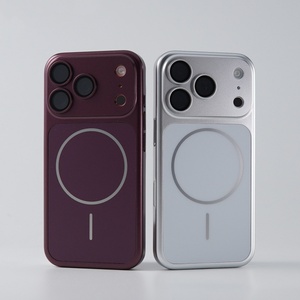 เคสโทรศัพท์มือถือเคลือบด้านแม่เหล็กหรูหราสำหรับ iPhone 18 13 14 15 16 17 Pro Max รองรับการชาร์จไร้สาย ป้องกันอย่างดี - Product Image 2