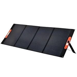 แผงโซลาร์เซลล์แบบพับได้ 100W ETFE Mono 40V ประสิทธิภาพ 23% กันน้ำ IP67 พร้อมพอร์ต USB-A และ Type-C สำหรับชาร์จไฟแบบพกพาสำหรับรถบ้าน แคมป์ปิ้ง และกิจกรรมกลางแจ้ง - Product Image 1