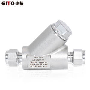 Filtre de compression gaz-liquide en acier inoxydable GITO 316 avec élément filtrant sinterisé et boîtier en PP – Composants essentiels - Product Image 4