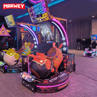 Simulateur de course de dragon en réalité virtuelle avec structure métallique, prise en charge de l'anglais, pour 1 joueur