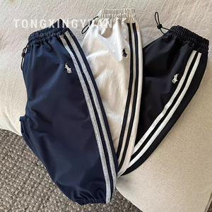 Childrens Cargo Pants Solid Color Cotton Jogger Pants For Boys Autumn Style Off White Black Dark Blue 3825 Grey - Product Image 1
