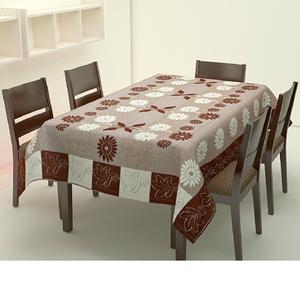 Cubierta de mesa drapeada de 6 pies, manteles de exposición estampados, de algodón orgánico certificado por GOTS, superventas - Product Image 5