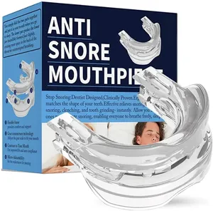 Anti-Snoring Mouthpiece Professional & Comfortable Adjustable Snore Mouthpiece Helps Stop Snoring for Men Women