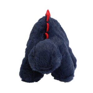 Ensemble de peluches Stegosaurus bicolores - Adorables animaux en peluche dinosaures rouges et bleu marine pour cadeaux de couple/amis - Product Image 4