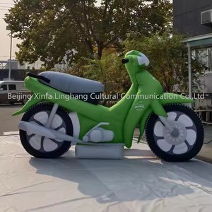 Modèle de moto gonflable en PVC personnalisé, léger et facile à installer, pour les événements ludiques pour enfants et la publicité XFIN-007 Inflatabl - Product Image 5