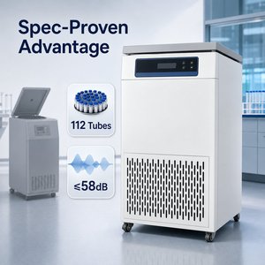 High Quality Low Speed Centrifuge 4x500ml Microplate Processing 6000rpm Swing Rotor Low Noise for <b>Animal</b> Center - Product Image 4