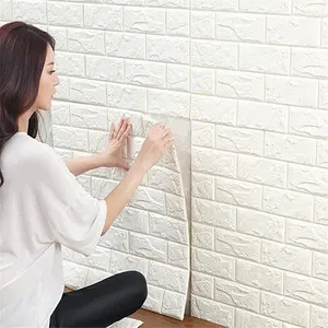 Su geçirmez duvar kağıdı s dekor duvar kağıdı oturma odası 3d peel ve sopa pvc duvar kağıdı