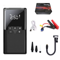 Booster de batterie de voiture Portable 8 en 1 avec batterie externe de démarreur de saut de souffleur d'air avec boîte de saut de gonfleur de pneu avec aspirateur de voiture