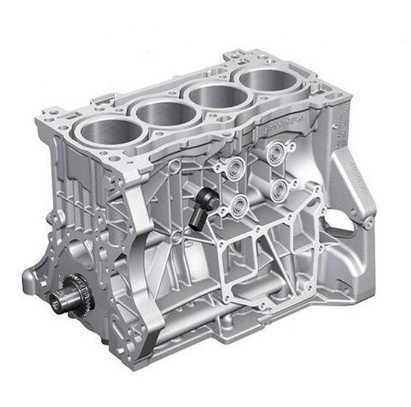 Изготовленный на заказ Высокоточный CNC алюминиевая заготовка блок двигателя Пятиосевой Связки обрабатывающий корпус турбины