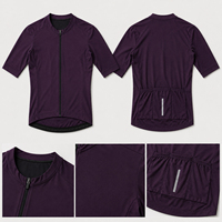Maillot de cyclisme unisexe professionnel personnalisable, respirant, léger, à séchage rapide, pour la course estivale