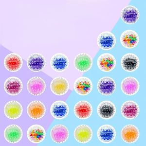 ลูกบอลบีบเล่น TPR ซอฟท์เจลระบายอากาศ - ลูกบอลบีบเล่นขนาด 3.5 ซม. สำหรับผู้ใหญ่ รูปทรงองุ่น - Product Image 4