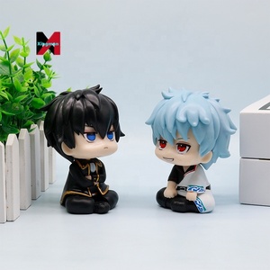 ฟิกเกอร์จินทามะ ชิบิ จินโทกิ ฮิจิคาตะ หัวโต ท่าทางนั่ง โมเดลรถอนิเมะ ของตกแต่งสุดฮิต ของสะสม ขายส่ง - Product Image 2