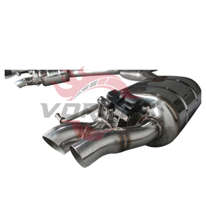 Kit d'échappement Vortex SS304 Valvetronic compatible avec Audi RS5 B8 4.2L V8 2012-2018, silencieux sport et tube central X-Pipe. - Product Image 3