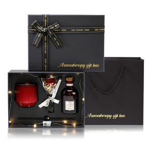 Vente directe d'usine de coffrets cadeaux parfumés <span class=keywords><strong>à</strong></span> la rose, ornements de parfum d'intérieur sans flamme, aromathérapie haut de gamme sans flamme - Product Image 3
