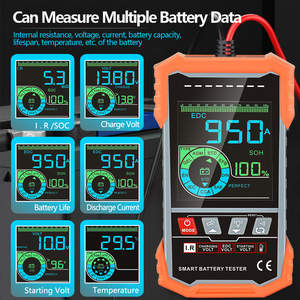 Baterías de litio de mano i-POOK, principalmente probador de funciones, probadores de batería con pantalla LCD y otras funciones PK59A/B/<span class=keywords><strong>C</strong></span>/D - Product Image 2