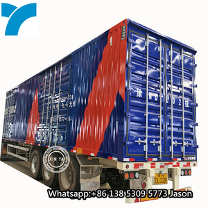 Promotion : Semi-<span class=keywords><strong>remorque</strong></span> <span class=keywords><strong>frigorifique</strong></span> à trois essieux de 45 pieds, type fourgon, avec caisse fermée – Prix - Product Image 2