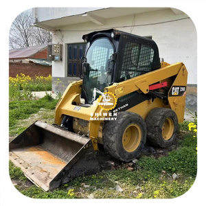 Vente à prix réduit de chargeuses compactes d'occasion CAT 236D, bonnes performances, origine Japon, chargeuses compactes d'occasion CAT236D CAT246D - Product Image 1