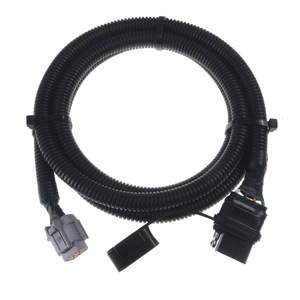 Arnés de cableado para remolque de 4 pines, 1 metro, aislado con PVC, IP65, para Frontier 05 22, negro - Product Image 2