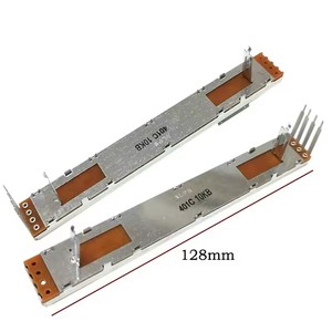 โพเทนชิโอมิเตอร์แบบเฟดเดอร์ <span class=keywords><strong>ALPS</strong></span> Allen QU32 GLD80 128 มม. B10K 4 ขา (ไม่มีมอเตอร์) ความยาวทั้งหมด 128 มม. ระยะเคลื่อนที่ 100 มม. ผลิตในประเทศ - Product Image 2