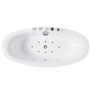 Rokbath-Bañera <span class=keywords><strong>de</strong></span> hidromasaje acrílica <span class=keywords><strong>de</strong></span> forma ovalada <span class=keywords><strong>para</strong></span> <span class=keywords><strong>una</strong></span> <span class=keywords><strong>persona</strong></span>, con luz LED <span class=keywords><strong>de</strong></span> burbuja <span class=keywords><strong>de</strong></span> aire, con cascada, <span class=keywords><strong>para</strong></span> masaje <span class=keywords><strong>de</strong></span> hidromasaje - Product Image 2
