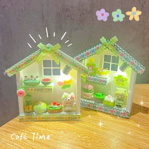 แม่เหล็กติดตู้เย็นบ้านจิ๋ว DIY ชุดหลายชิ้น ของตกแต่งแบบถอดได้ สำหรับเด็ก นักเรียน สไตล์ชิคเก๋ๆ ของเล่นงานฝีมือพลาสติก - Product Image 2