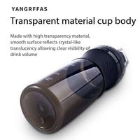 Botella Mezcladora Portátil para Fitness de 760 ml, Vaso Mezclador de Proteína en Polvo, Botella de Agua de Plástico Resistente a Altas Temperaturas, Libre de BPA