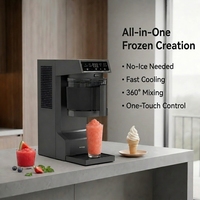 Machine à slush multifonctionnelle automatique 1,2 L pour la préparation de boissons glacées et de créations glacées à domicile