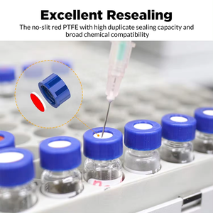 Lab 2ML kromatografi flakon borosilikat cam otomatik örnekleyici flakon 1.5ML HPLC flakon - Product Image 6