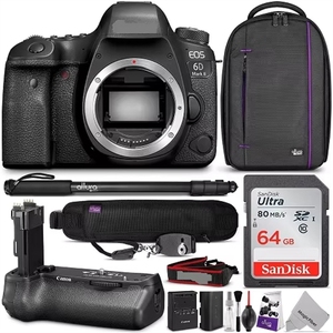 Meilleur prix sur un appareil photo reflex numérique <span class=keywords><strong>6D</strong></span> Mark II 20,2 MP neuf avec objectif <span class=keywords><strong>EF</strong></span> 24-105 mm IS - Garantie d'un mois incluse - Product Image 3