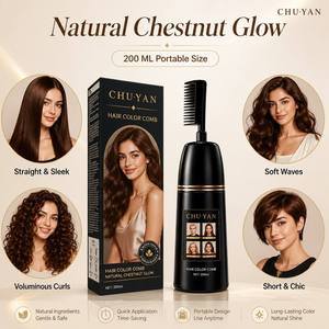 Teintes tendance acajou et châtain naturel - Pigment intense CHU·YAN pour stylistes professionnels - Product Image 1