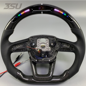 Para Audi, paletas de cambio de volante de fibra de carbono Q5 Q7 Q8 <span class=keywords><strong>Q3</strong></span> Q50L Q2 A4 A5 A6 A6L RS3 RS6 RS7 2018 2019 2020 2021 2022 <span class=keywords><strong>2023</strong></span> - Product Image 1