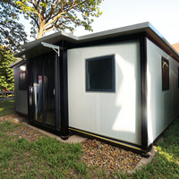 Nouveau 20ft extensible préfabriqué modulaire en acier conteneur maison moderne étanche salon chambre Villa appartement Sandwich