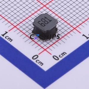 Inducteur de puissance YNR5040-681M SMD, 5x5mm (Inductance : 680uH) (Précision : 20% Résistance CC (DCR) : 3,9 Ohm) - Product Image 1