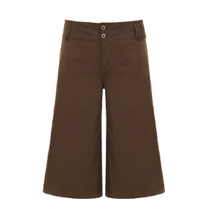 Simple Solid Color Basic Low Waist Loose Fit Relaxed Everyday Woven Bermuda Shorts Casual Daily Wear Streetwear <b>Summer</b> <b>Pants</b> - Product Image 6
