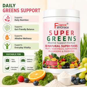 Customized Shecome Greens Powder Supports Energy, Gut Health and Digestion for Men and Women Dietary Greens Powder Supplement - Product Image 2