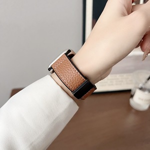 สายนาฬิกาซิลิโคนแม่เหล็ก Trendybay สำหรับ Iwatch 38 มม. 42 มม. สายหนังนุ่มสำหรับเปลี่ยน Series 10 9 8 <span class=keywords><strong>7</strong></span> SE Sport <span class=keywords><strong>Watch</strong></span> - Product Image 2