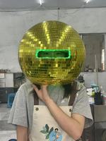 2024 Vente chaude! Night Club Stage Dj Light Party miroir doré boule disco miroir boule disco pour la décoration
