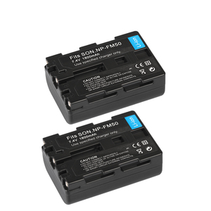 NP FM50 Pin máy ảnh 1800mAh cho Sony DCR PC101 A100 loạt DSLR A100 MVC CD200 FM55H fm30 fm51 Pin - Product Image 2