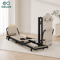 Machine de Pilates Reformer pour usage domestique, en acier au carbone, matériau métallique, réglable, durable, fonctionnement sûr, Reformer de Pilates Professionnel