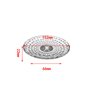 Großhandel Hochzeits- und Gastronomie-Servierplatten Klare Glasplatten für Hotels, Restaurants und Bankette - Product Image 2
