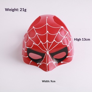 Masques en plastique pour chats et chiens - Accessoires de cosplay sur le thème de <span class=keywords><strong>Batman</strong></span>, Spider-Man et <span class=keywords><strong>Avengers</strong></span> pour animaux de compagnie - Product Image 3