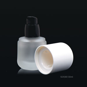 Botella de loción para loción, botella de vidrio líquido para base de maquillaje cosmético, suero sin aire, 30ml - Product Image 4
