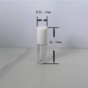 <b>Lip</b> Gloss Tube 13mm Diameter 50mm Height Sample Size Glossy Finish For Concealer Foundation Liquid Makeup - Product Image 1