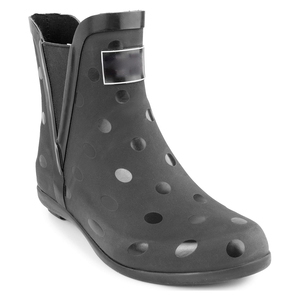 Custom Women Chelsea Rain <strong>Boots</strong> <strong>Waterproof</strong> Ankle Rubber <strong>Boots</strong> <strong>Pull</strong> on Style with Cushioned Insole for Daily Outdoor Use - Product Image 3