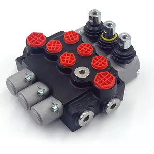 Válvula Hidráulica para Excavadora Manual P40, Soluciones Llave en Mano para Válvula Direccional Monobloque de 3 Vías - Product Image 6