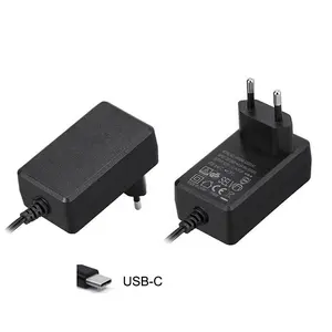 Adaptor usb-c 1.5M kabel 100 240V 50 60 Hz adaptor daya Ac kualitas baik 5V 5A