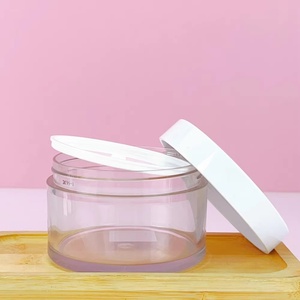 Pot en PET transparent à paroi épaisse 15g 30g 50g 100g 150g 200g 300g pour crème contour des yeux et baume à lèvres - Product Image 3